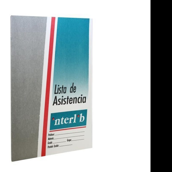 LIBRETA ASISTENCIA INTERLIB 17.5X21.5CM 124 16H. PZA